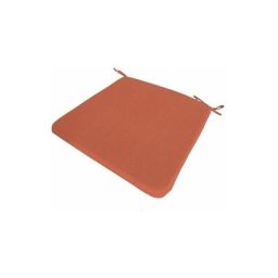 Madison - Galette de chaise déhoussable 40 cm - Rouge - Rouge