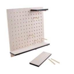 Mobilibrico - Tableau Mural Etagere X3 Modulable - beige