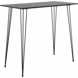 Vidaxl - Table de bar Noir 120x60x105 cm Black