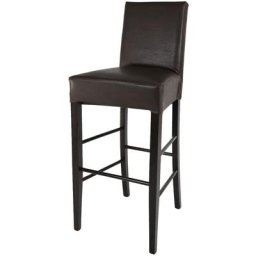 Tommychairs - Tabouret luisa pour cuisine, bar et salle à manger, robuste structure en bois de