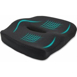Coussin de Coccyx Portable en Mousse à mémoire de Forme, Coussins de Coccyx ergonomiques et