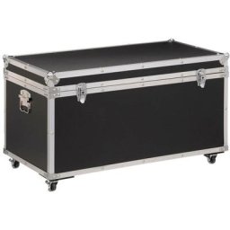 Atmosphera - Malle collection deep soul - Noir - l 82 x p 42 x h 47 cm - Livraison gratuite