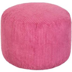 Loft 25 Tabouret repose-pieds rond, Pouf, Poufs de salon, pouf-pieds, pink