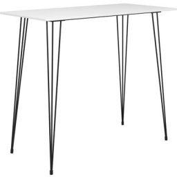 Vidaxl - Table de bar Blanc 120x60x105 cm White