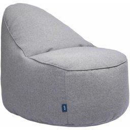 Loft 25 - Grand Pouf en tissu souple pour adulte, pouf pour salle de jeu intérieure, chaise gaming,