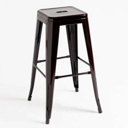 Tabourets Hauts - Tabouret Mel Haut - Marron - Marron