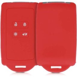 Blue Dream - Accessoire clé de Voiture Compatible avec Renault Smart Key 4-Bouton (Keyless Go