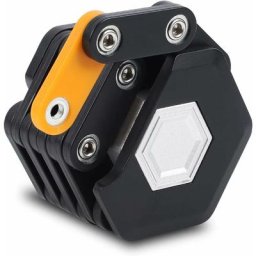 Antivol de Vélo, Chaîne Pliante Compacte Portable, Serrure Pliable en Alliage D'aluminium avec clés