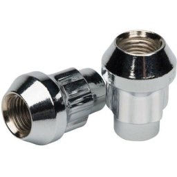 Jeu d'antivol de roue chrome avec empreinte + 2 clés incluses - Ford - transit connect