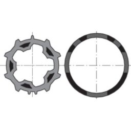 Somfy - Lt50 zf54 adaptor set x 10