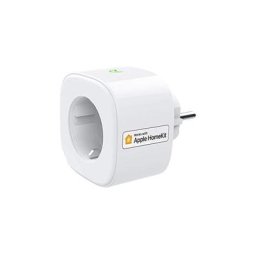 Prise connectée homekit (type f), prise intelligente compatible avec apple homekit, siri, alexa,