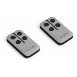 Extel - Télécommande Beep pour portail et porte de garage (ex weatem) - Lot de 2