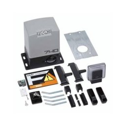 Kit Delta 2 Portail coulissant capacité 500 kg 230 V + 4m crémaillère et pignon FAAC 740