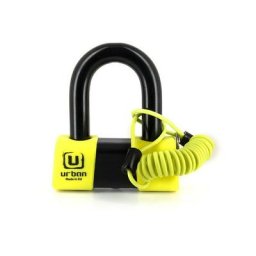 Antivol Mini u - U75 ø18 - Homologation sra Noir & Jaune