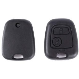 Clé de voiture clé de remplacement clé avec télécommande à vis 2 boutons Citroen clé de voiture