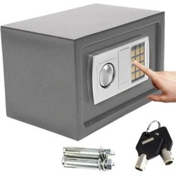 Coffre-fort Coffre-fort à serrure en acier de haute sécurité et boîtes de verrouillage, Tirelire,