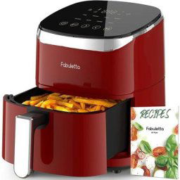 Friteuse sans Huile 4L, Air fryer 1680W, Friteuse à Air Chaud avec 9 Programmes, 65 à 230 °c,