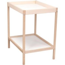 Table à langer bois massif brut naturel 75x50 - Naturel