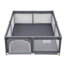 Parc Bébé Parc De Jeux Bébé Pliable Lavable, Parc Centre d'activités pour Enfants 180x150cm - Gris
