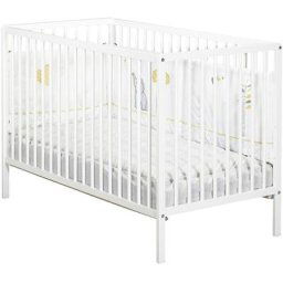 Lit bébé First blanc 120x60cm babyprice - color