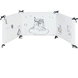 Disney - Tour de lit adaptable Winnie - Blanc