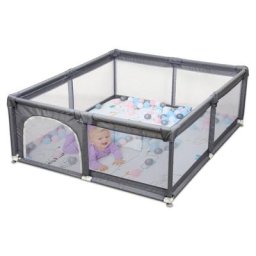 Randaco Parc pour Bébé System Parc Bébé Pliable 180×150×68cm, Parc XL, Parc Bébé, Centre