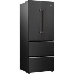 Beko - Réfrigérateurs multi-portes 42kg 468L Froid Brassé 76cm e, GNE490I31ZXRN - Inox