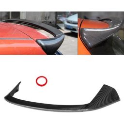 Becquet de voiture couleur Fiber de carbone aileron de coffre arrière aile à lèvres pour bmw série