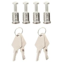 Menabo - Accessoire de verrouillage pour barres de toit Tiger, Delta & Professional