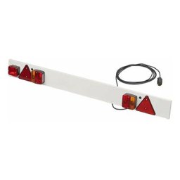 Mobilibrico.com - Rampe D'éclairage De Remorque Avec Feu Anti-brouillard + 5m Câble
