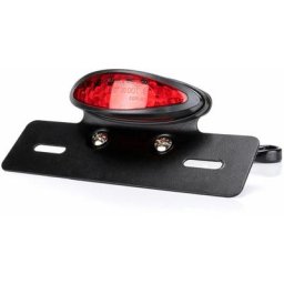 Swyeoot - Feu Arriere De Moto Feu De Freinage Feu De Plaque D'Immatriculation Rouge Et Blanc Rouge,