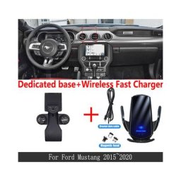 Support de téléphone portable de voiture pour Ford Mustang MK6 S550 2015 2016 2017 2018 2019 2020