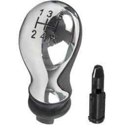 Pommeau de levier de vitesses manuel à 5 vitesses Citroen C5 01-08 xsara Picasso 99-08 (argent)