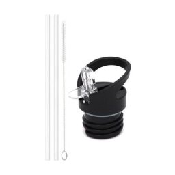 Jeu de 2 bouchons de paille de taille standard, accessoires pour bouteilles d'eau avec bouchons de