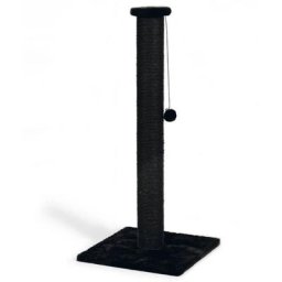 Poteau à griffer pour chats Serpa 40 x 40 x 90 cm Noir Beeztees Noir