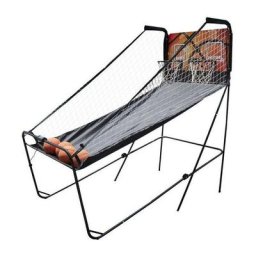 Jeu de basket ball arcade pliable double panier