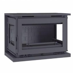 Fm Poêle à bois suspendu M-173 f 12.5kW foyer en fonte