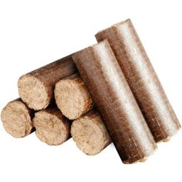 Pack Briquettes de Bois Biologique Kekai 10 Kg pour Cheminées, Poêles et Chaudières ou Cuisinières
