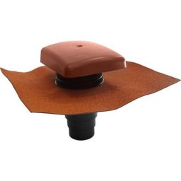 Terminal de ventilation Ubiflu 2 universel avec multidiam Rouge