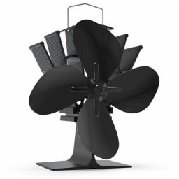 Ventilateur poele bois 4 lames avec Protection Contre le Surchauffe