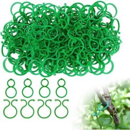 100pcs attaches plantes Clips de Jardin Support pour Plantes Clips Réutilisables Pinces à Plantes