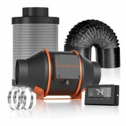 Spider Farmer Intelligent 4 pouces ventilateur en ligne ventilateur d'échappement filtre à charbon