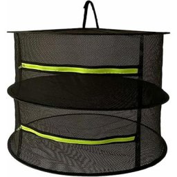 Filet de séchage au soleil, séchoir à herbes suspendu pliable en maille, filet de séchage suspendu