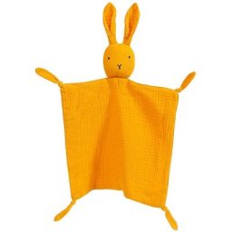 Couverture de sécurité pour bébé Mousseline de Coton Nouveau-né Consolateur Doudou bébé pour Filles