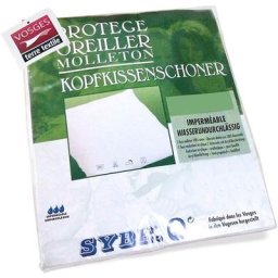 Housse de protection d'oreiller imperméable antony 40x40 cm - Blanc