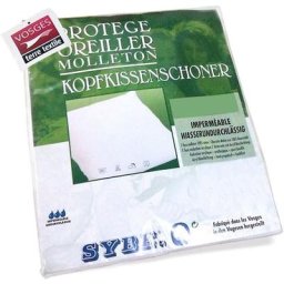 Housse de protection d'oreiller imperméable antony 80x100 cm - Blanc