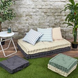 Mobilibrico - Coussin De Sol Beige 40x40cm - beige