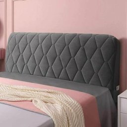 Housse De Tete De Lit 160cm Extensible Housse Tête De Lit De Protection Anti-poussière pour tête de