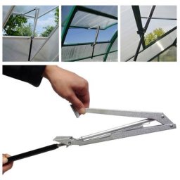 Randaco Kit d'ouvre-fenêtre de serre de chaude Évent Autovent Solaire automatique sensible à la