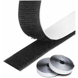 5 Mètres Scratch Autocollant Extra Fort Noir Double Face Bande Scotch Scratch Adhésive Ultra